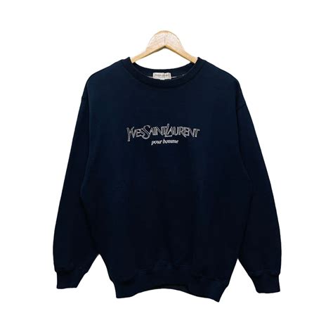 women ysl sweatshirt|yves saint laurent sweatshirt vintage.